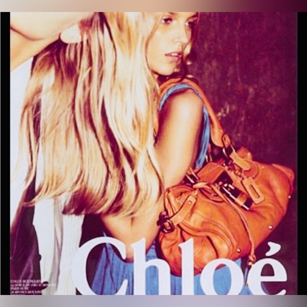 Chloé COA FALL ‘05 Paddington Metallic Taupe Leather-Lock & Key RARE RELEASE - Picture 14 of 16